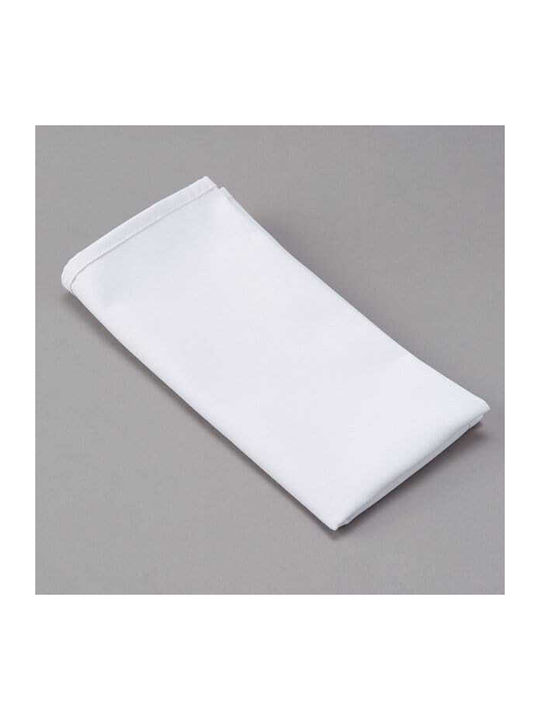 Kotonia Home Șervețel Bumbac Set 10buc Alb 45x45cm