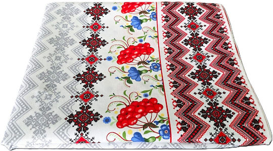 Kotonia Home Față de masă Din Bumbac Set Rustic 150x220cm