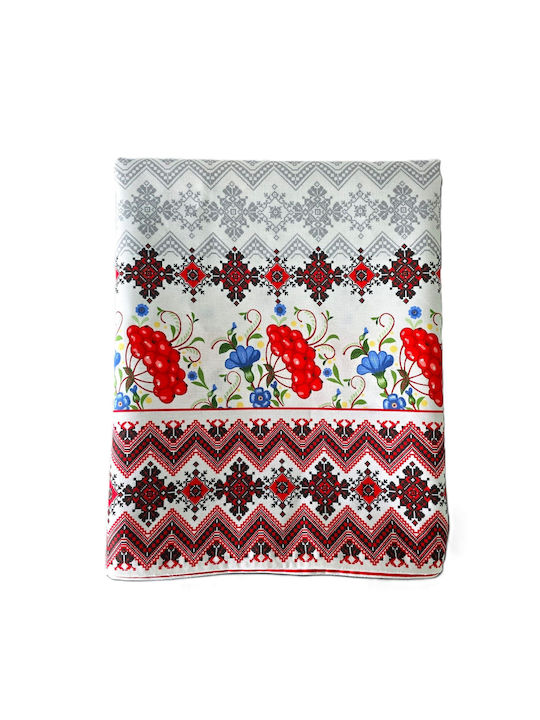 Kotonia Home Față de masă Din Bumbac Set Rustic 150x220cm