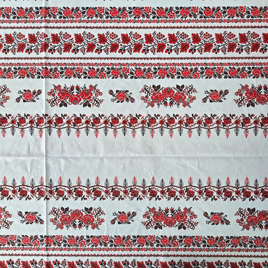 Kotonia Home Față de masă Din Bumbac Set Rustic 90x150cm
