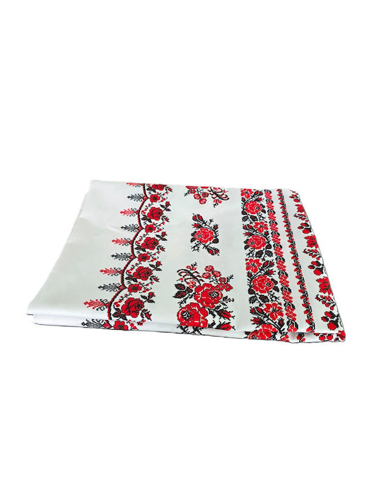 Kotonia Home Tablecloth Cotton Set Rustic 90x150cm