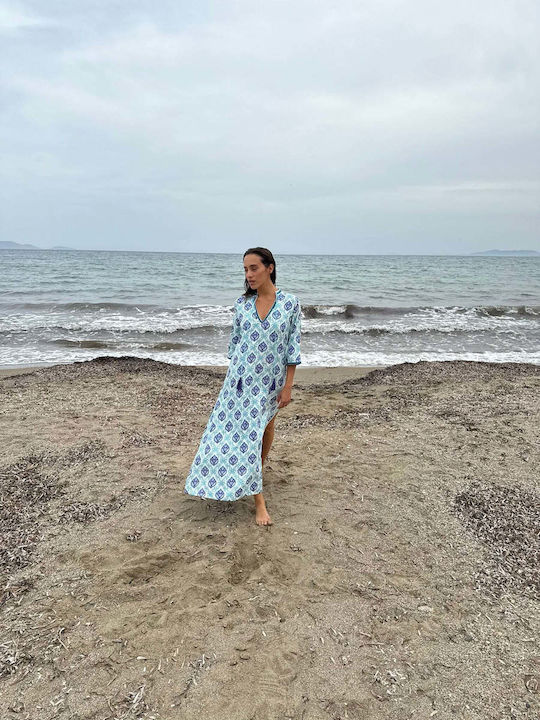 Summer Dress Blue