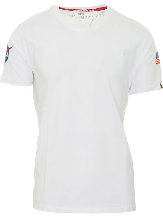 NASA T-shirt Λευκό