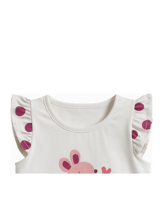 Παιδική Μπλούζα Αμάνικη Λευκή Peppa Pig