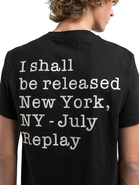 T-shirt Λευκο-μαυρο