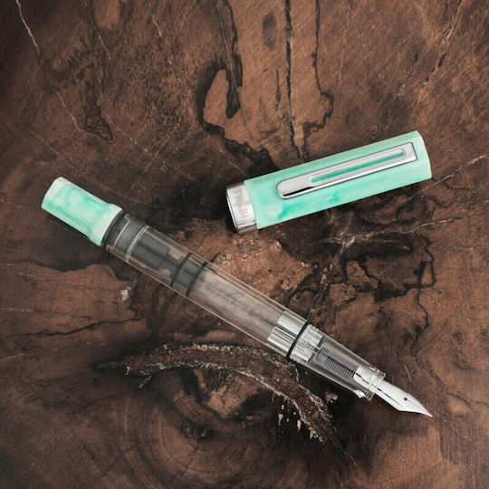 Twsbi Piston Filling Calligraphy Pen Medium with Red Ink