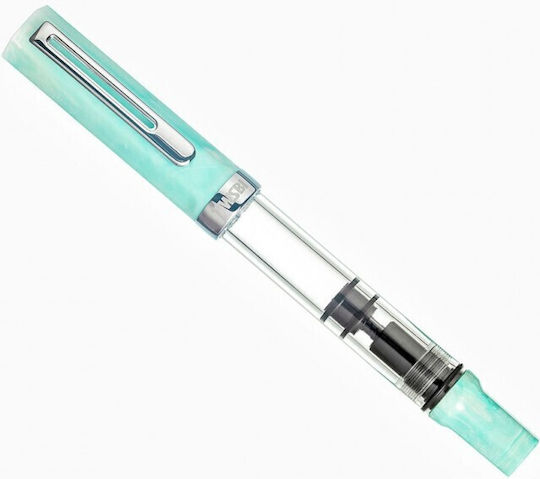 Twsbi Piston Filling Calligraphy Pen Medium with Red Ink