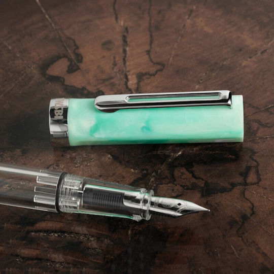 Twsbi Piston Filling Calligraphy Pen Medium with Red Ink