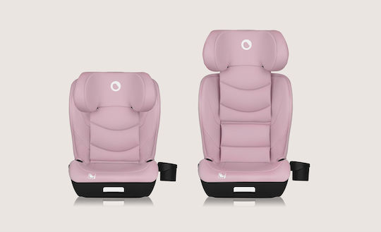 Lionelo Neal Καθισματάκι Αυτοκινήτου High-back Booster i-Size με Isofix Pink Lilac