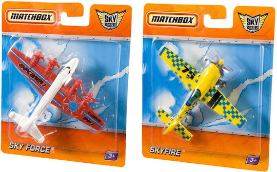 Mattel Skybusters Matchbox Airplane for 3+ years+ Years (Various Designs) 1pc