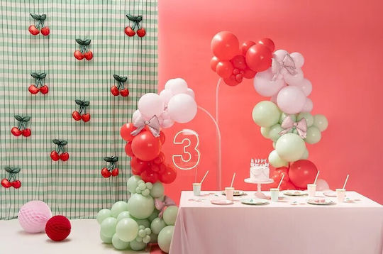 Set 5 Luftballons Folie Rosa 25cm