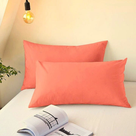Kotonia Home Σετ mit Umschlagumschlag Peach 50x80cm