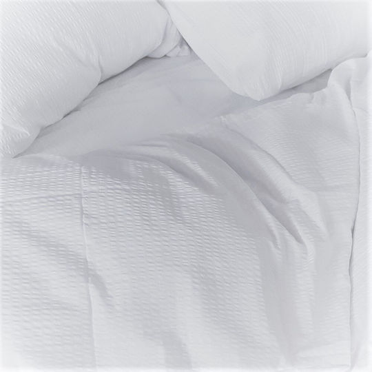 Kotonia Home Set Față de Pernă Alb 70x70cm.