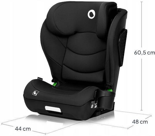 Lionelo Neal Scaun Auto pentru Copii High-back Booster i-Size cu Isofix Carbon negru