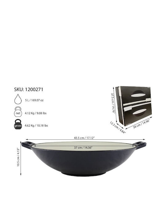 Perfect Home Wok από Μαντέμι 37cm
