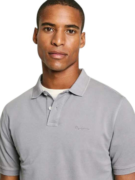 New Oliver Polo T-shirt Γκρι