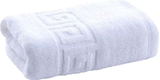 Kotonia Home Prosoape De Hotel Față 90x50cm Albă Greutate 500gsm