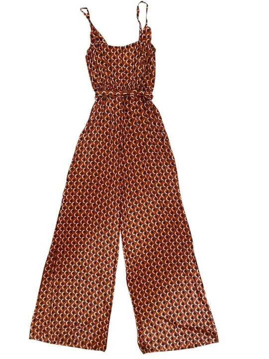 9- Women's One-piece Suit Orange