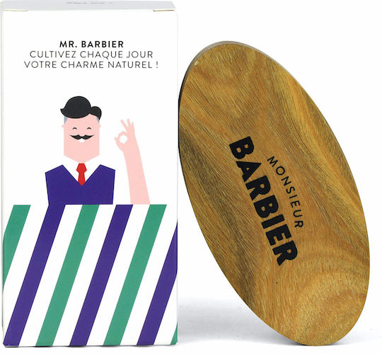 Final Touch 100% Vegane Sandelholz Bartbürste Monsieur Barbier 1 Stk