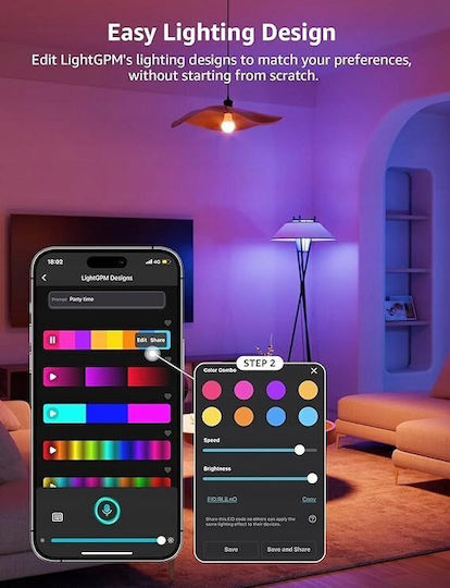Lite Bulb Moments Bec Smart LED pentru Dulie E27