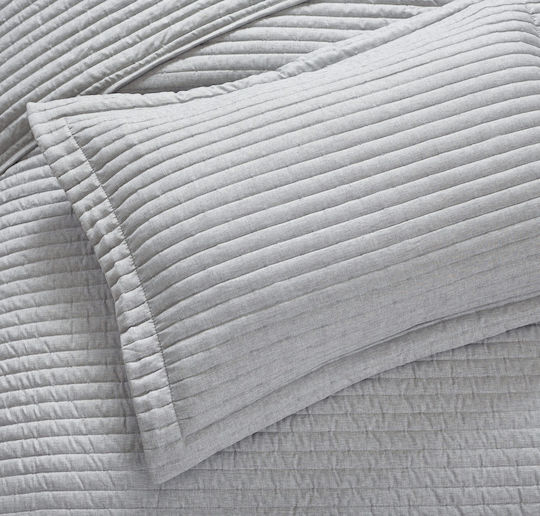 Liolios Home Coverlet Queen Size Lt Grey 220x240cm