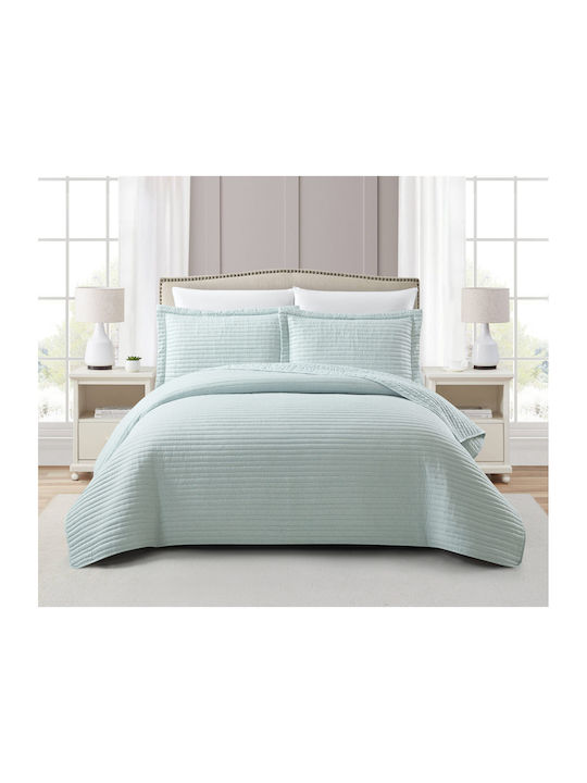Liolios Home Κουβερλί King Size Aqua 260x240cm