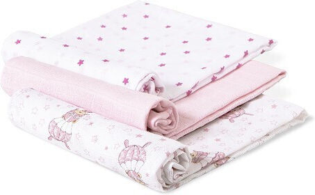 Interbaby Πάνα Αγκαλιάς 80x80cm 3τμχ