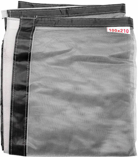 Haustierfreundliches Moskitonetz Tür mit Klebeband mit Magnetverschluss 100x210cm