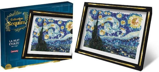 Kreatives Freizeitset Lansay Sequins Collection Starry Night Van Gogh Ab 14 Jahren