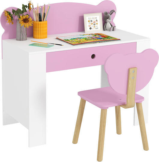 Kinder Schreibtisch Rosa 60x40x50cm Kinder Schreibtisch Rosa 60x40x50cm