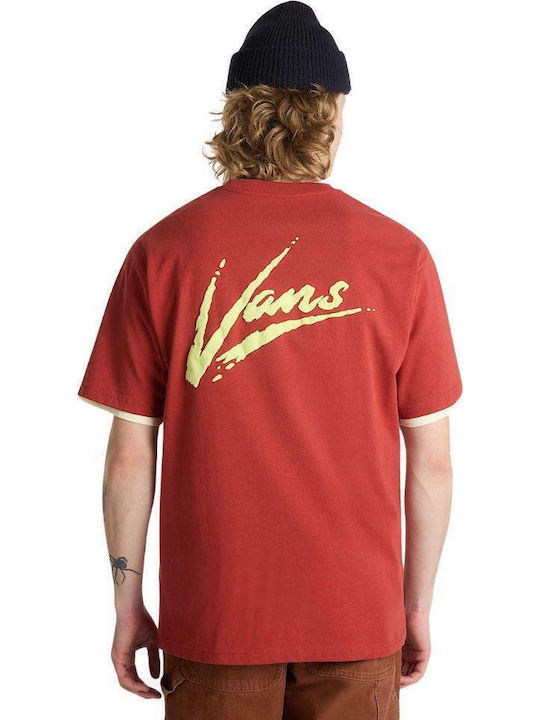 Vans T-shirt Red Ochre