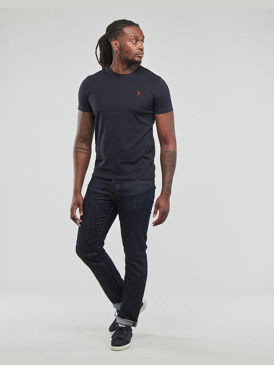Mick T-shirt Navy Blue
