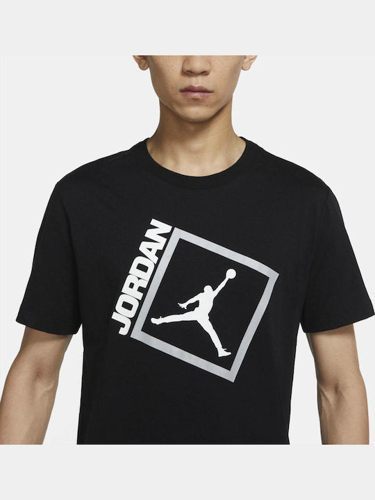 Jumpman Box Αθλητικό T-shirt Μαύρο