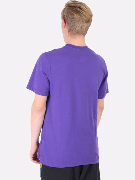 Nike NBA Los Angeles Lakers Essentials Dri-Fit T-shirt Μωβ