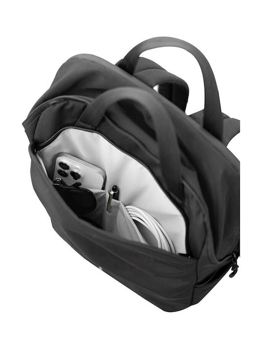 Women's Tote Bag Made of Artificial Leather Navy Blue