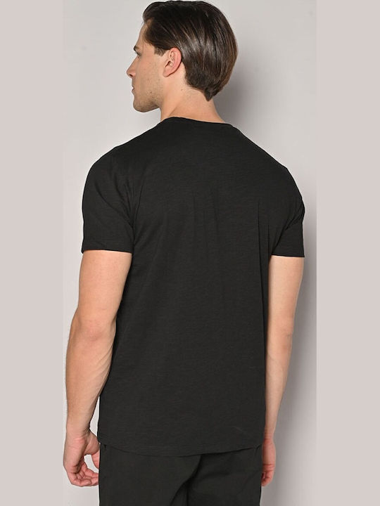 T-shirt Μαύρο