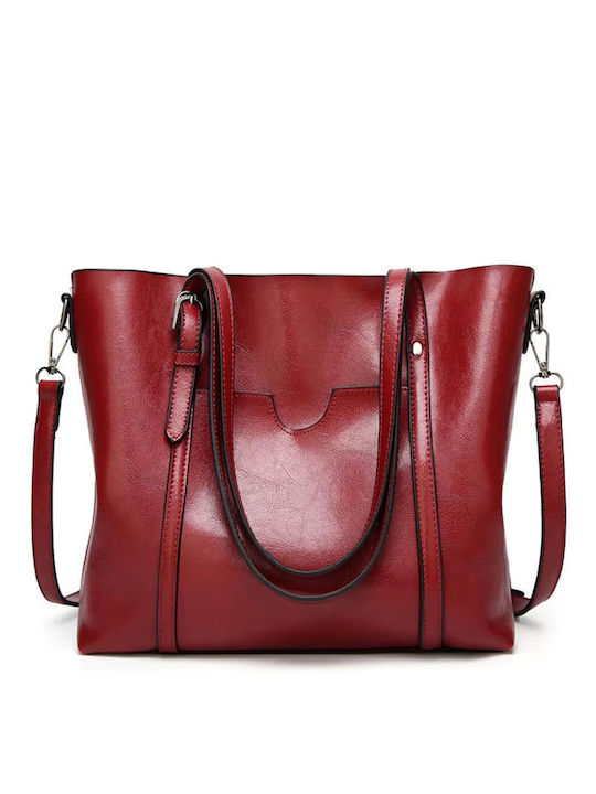 Women's Shoulder Bag Burgundy