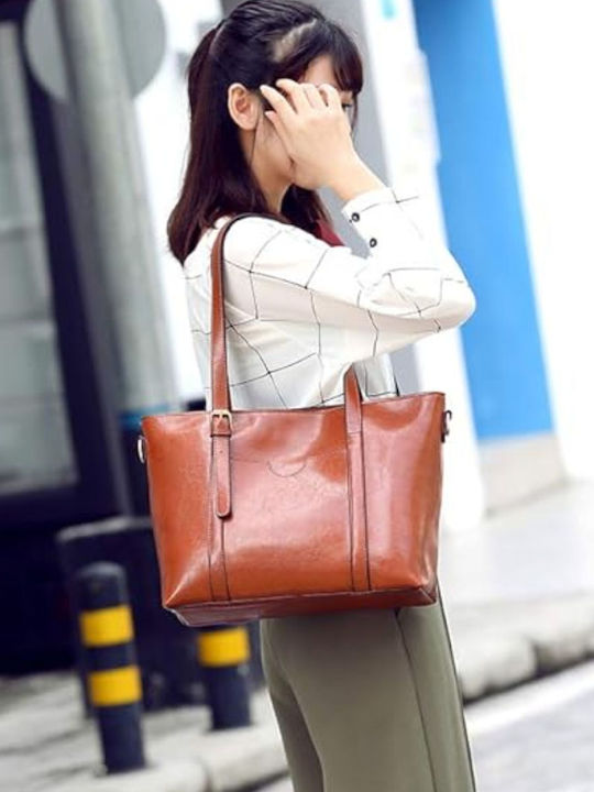 Damentasche Schultertasche Braun