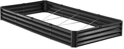 Vevor Topf Metallisch Dark Gray 243.84x121.92x30.48cm.