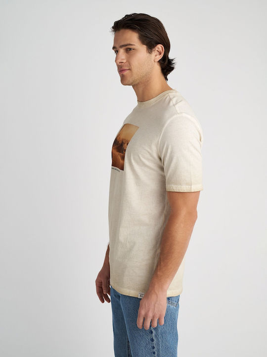 T-shirt Μπεζ