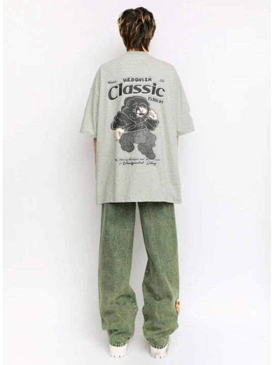 Mod Wave Movement Tricou Grey