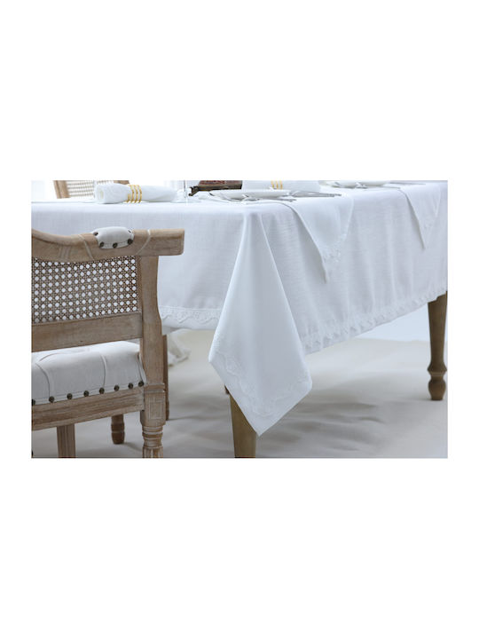 Liolios Home Τραπεζομάντηλο Ivory 160x260εκ.