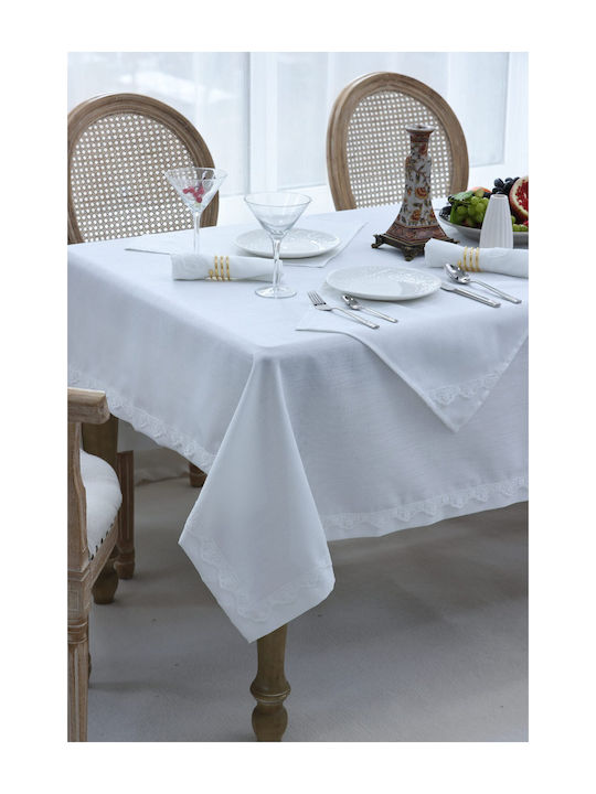 Liolios Home Τραπεζομάντηλο Ivory 160x260εκ.