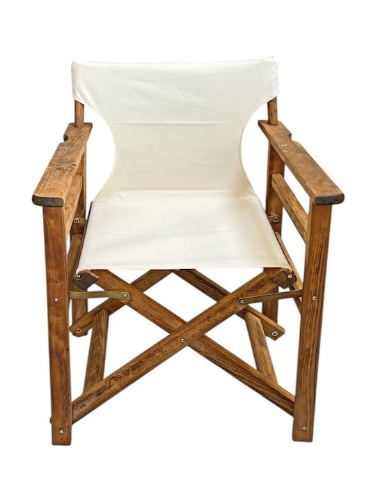 Scaun de regizor Lemn Maro 58x54x87cm