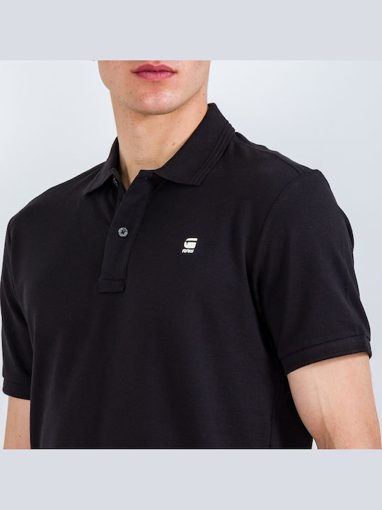 Dunda Slim Polo T-shirt Navy Μπλε