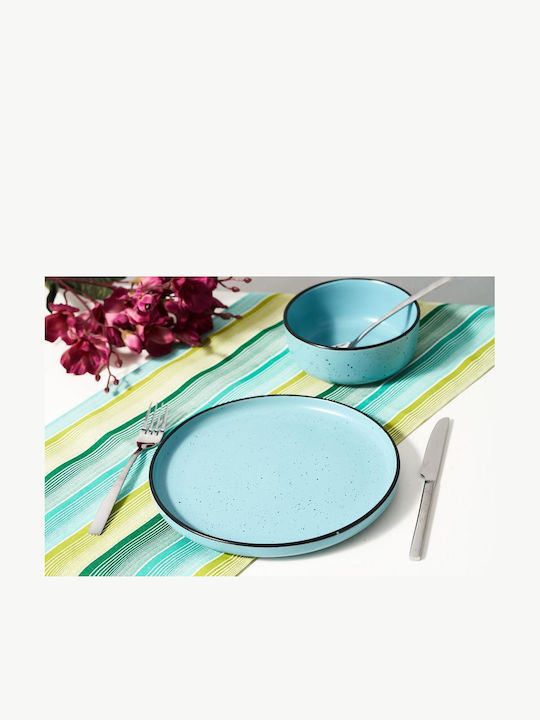 Heinner Electra Farfurie joasă Ceramică Albastru 27cm 6buc