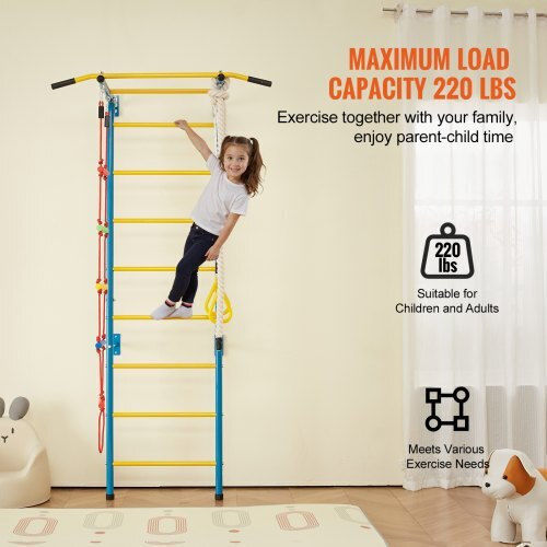 Vevor Gym with Climbing Surface Multicolour