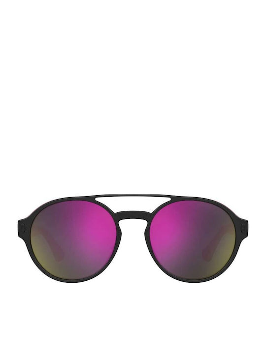 Havaianas Unisex Sunglasses with Black Plastic Frame and Red Mirror Lens SANCHO 3MR/VQ