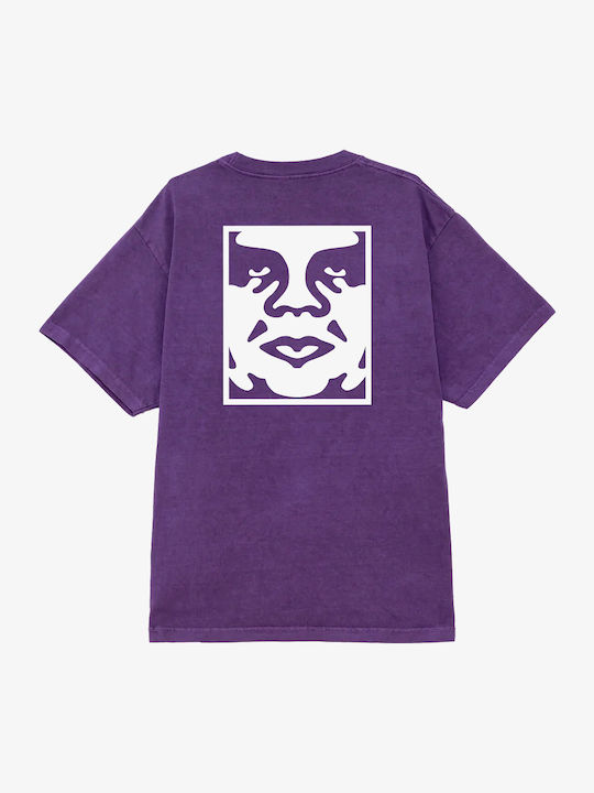 T-Shirt Pigment Purple Velvet