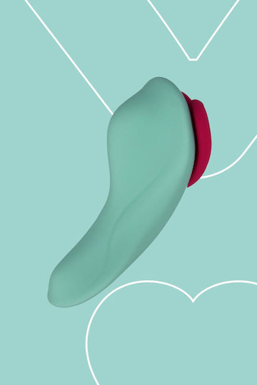 Fairygasm Vibrator für Paare mit Fernbedienung Grün